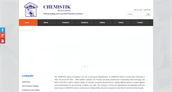 Desktop Screenshot of chemisol.com