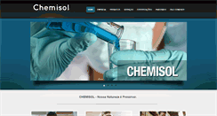 Desktop Screenshot of chemisol.com.br